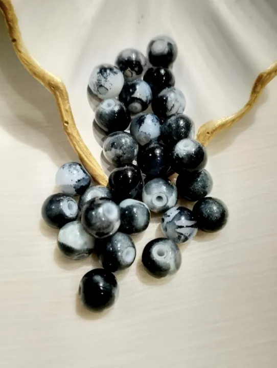 100pcs%20Multicolor%20Marbled%20Round%208mm%20Craft%20Beads%20%E2%80%93%20Round%20Stones%20for%20Jewelry,%20Sewing%20&%20DIY%20Decoration%20-%20Image%209