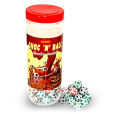 Pack of 100 Small Football Chocolates Jar. 