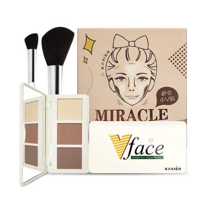 Miss Mart  2 colors Face Contour Shading Highlighting Powder face Makeup & Blush K224