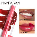 Makeup BrushesCross-border peel-off lip gloss lipstick 6 colors handaiyan matte lip glaze matte leaving base color lipstick. 
