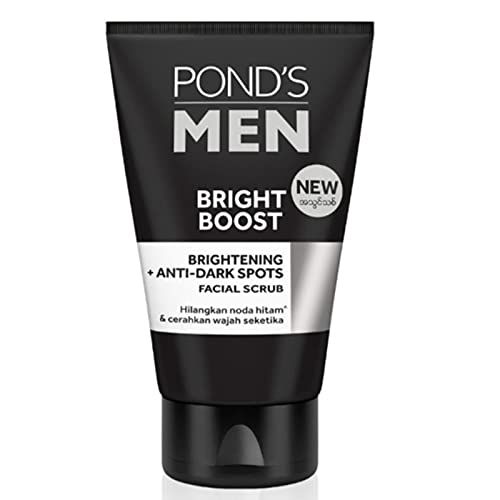 (Imported) Pond’s Men White Boost Whitening + Anti Dark Spot Facial Scrub – 100g