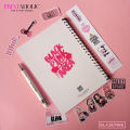 2 in 1 BLINK Deal, 1 Notebook + 1 Pen with freebies Specially Design for Blink Army, KPOP, BTS, BLACKPINK, STRAY KIDS, SEVENTEEN, Fully Customized Perfect Gift For Army. 