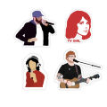 Pack of 10/15/20 Music Stickers Collection for Kids/Teens fans, Waterproof DIY stickers for Decor, Laptop, Water Bottle, Car Cup, Computer, Guitar, Skateboard, Luggage, PlayStation and Bike Bumper etc. 