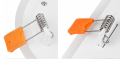 LED SMD RGB Ceiling DownLight 3in1 Multicolor 3+3W. 