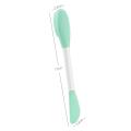1PC Face Mask Brush, Double-Ended Silicone Face Mask Brush Flexible Mud Mas. 