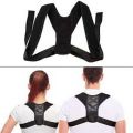 ADJUSTABLE Body Posture Corrector Belt (Back & Shoulder Support Brace) for Men & Women. 