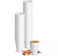 Pack of 50 Disposable Cups Styrofoam Tea & Drink Cups. 