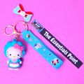 Hello kitty keychain (multiple variants) - soft pvc keychain for kids (girls and boys) - bag hanging accessories / keyring. 