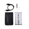 SATA SSD Cover Box Hard Disk Drive External Case HDD Enclosure for PC  Or  Laptop - Black. 
