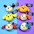Puppy - collectibles handmade / handwoven / amigurumi crochet keychain /key chain - bag hanging accessories for kids - boys and girls. 