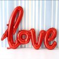 1 Pcs Red Large Connected LOVE Aluminum Film Balloon foil balloons baloon balloons led balloon love foil balloon globos. 