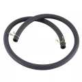 Fuel Petrol Inline Filter Hose Pipe With Clips 7 Inches Universal For 2 Stroke Mini Moto Dirt Bike (Pack of 2). 