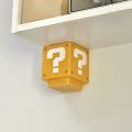 10cm Super Mario Bros LED Question Mark Night Light USB Charging Desk Lamp Light for Kids Birthday X-mas Gifts. 