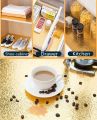 Aluminium Sheet Self Adhesive Oil-proof Waterproof Aluminum Foil Sticker Roll for Stove Cabinet Wall DIY Wallpaper - 40x200 cm. 