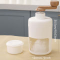 Manual Ice Crusher ice shaver Machine Gola Maker For Home Easy To Use For Ladies. 