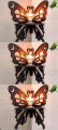 Lifestyle Glory Brand Corner Decorative Butterfly Wall Shelf I Modern Wall Mounted Shelf, Wooden Shelf, Corner Shelf, Wall Decoration Items for Toys, Room Decoration Items for Plants, Home Decoration Items for Candles,. 