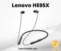 Lenovo HE05X Bluetooth 5.0 Earphones Waterproof Wireless HIFI Sound Magnetic Neckband Headset Sports Headphones. 
