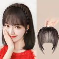 Wig Headband Air Bangs Natural Invisible Straight Bangs Seamless Hairstyle Tools Brave. 