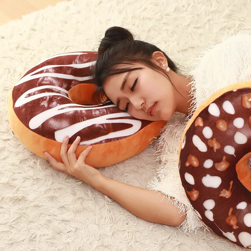 Donut Squishmallow 3d Sprinkle Donut Throw Pillow Made Super Soft