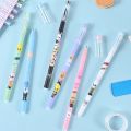 6Pcs/set Kawaii Cartoon Erasable Gel Pen 0.5mm Blue Ink Pen Cute School Office Supplies Writing Stationery Gift. 