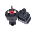 Singapore Malaysia Travel Power Plug Adapter With Fuse Convert US NEMA 5-15R To UK BS-1363 AC Industrial Plug Converter 13A 250V. 