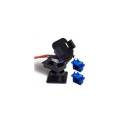 Servo bracket PT Pan/Tilt Camera Platform for SG90 MG90 (without servo motors). 