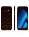 Samsung Galaxy A3 2017  Green Crocodile Leather Texture Mobile Skin. 