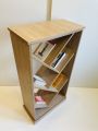 Wooden Book Rack & Shelf - Stand Book Shelf, Storage Cabinet, and Wall Hanging for Room, Study Table, and Home Décor. 