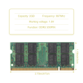 2GB DDR2 RAM Memory 667Mhz PC2 5300 Laptop Ram for AMD. 