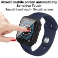 IMAK Shockproof PC Protective Case with Tempered Glass Film For Apple Watch Series 6 & SE & 5 & 4 44mm. 