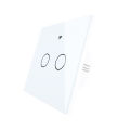 EU 86 Version WIFI+RF433 Smart Light Switch No Neutral Wire Single Fire Smart Life/Tuya App Works With Alexa Google Home Easy To Use. 
