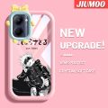 JIUMOO Case For Realme C33 Case One Piece Naruto Pattern Monster Bowknot Casing Transparent Soft Silica Gel Shockproof Phone Cases Camera Lens Protective Cover. 