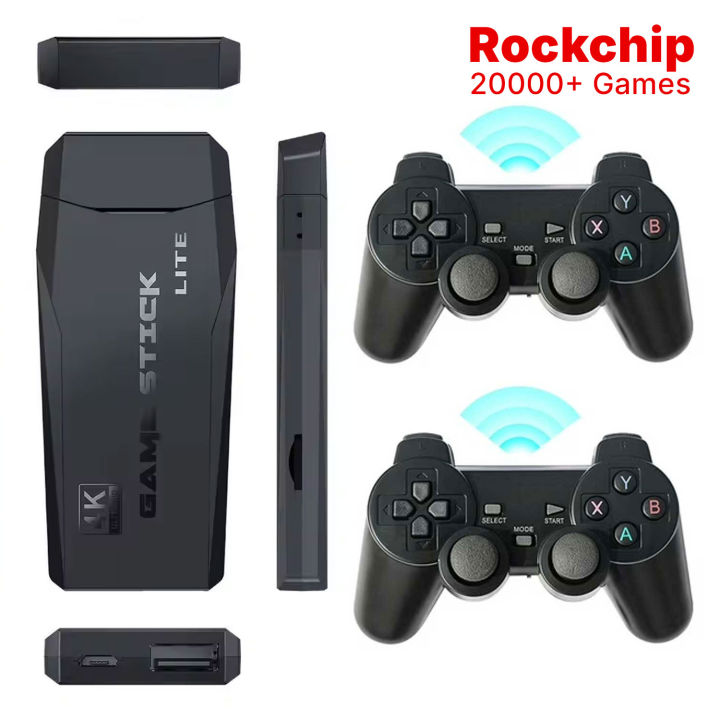 M8 64GB 4K Rockchip RK3032 IC TEKKEN 3 & 20000 GAMES Firmware M8G-V8.0 AND TWO GAME CONTROLLERS RAM 256MB ROM 128MB GAMING STICK