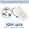 12V High-Power Router Power Bank 20000mAh | 6 Cell Backup Battery | Compatible with Wi-Fi Routers & ONTs - High Capacity Backup - 20,000 AMH | WiFi Router UPS Power Bank 12Volts 8 to 10 Hours Backup. 
