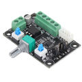 Motor Control Board, Pulse and PWM Signal CW and CCW Button Stepper Motor Controller Module for Electronic Equipments. 