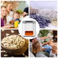 A- Sunflower Seed Splitter Automatic SunflowerShell Remover USB Rechargeable Peeler for Sunflower Seeds Kitchen Supplies. 