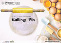 Zing Yellow Silicone Rolling Pin - Premier Home - SKU 0805358. 
