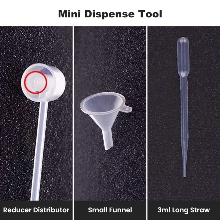 Dropper Bottle Liquid Drip Pump Head Dispensing Tool 3 Pack Mini ...