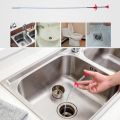 Water Sink Cleaning Hook Sewer Dredging Tool Kitchen Spring Pipe Hair Remover Kitchen Tools. 