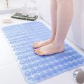 Rubber Anti Slip Bathroom Shower Mat with Drain Holes and Suction Cups. 