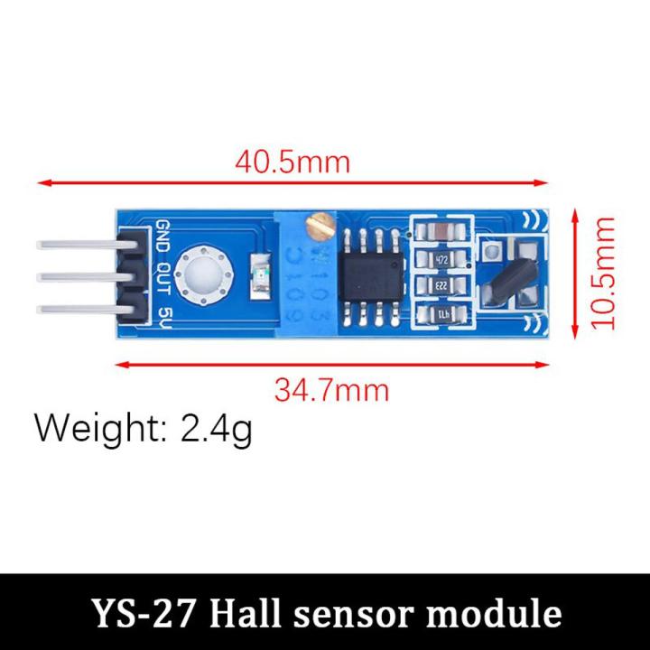 A3144E YS -27 Hall sensor module Hall speed counting detection sensor module switch
