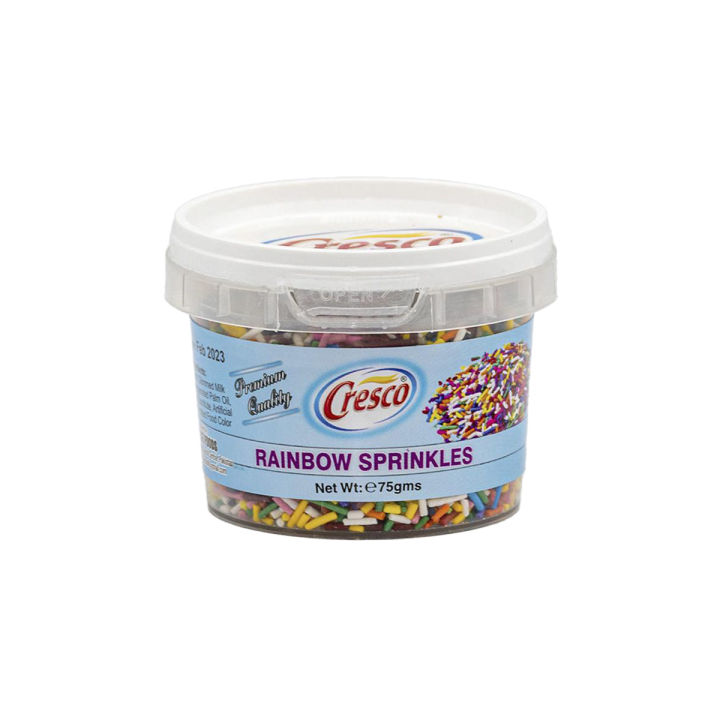 Rainbow Sprinkles 75gm