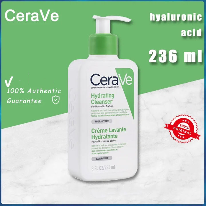 Hydrating Cleanser Creme Lavante Hydratante cleaning For Normal to Dry Skin 236ml