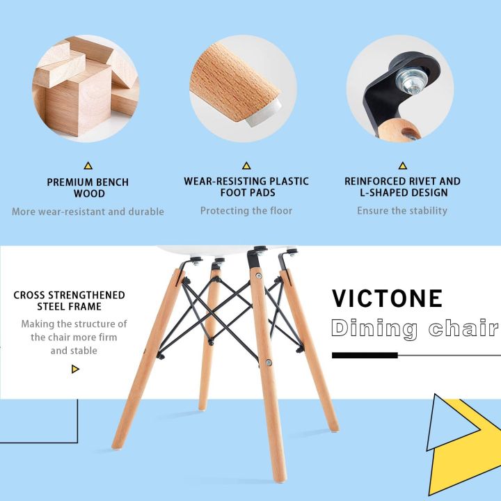 Dining%20Chairs%20Cafeteria%20Restaurant%20Chairs%20Hotel%20chairs%20%20Chairs%20with%20Wooden%20Legs,%20Plastic%20Backrest%20,%20Supports%20up%20to%20100kg%20-%20Image%203