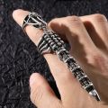 Men Scorpion Ring Heavy Rock Punk Joint Rings Vintage Cool Gothic Scroll Armor Metal Rock Full Finger Rings Jewelry. 