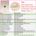 IPad case IPad 9 8 7 10.2 Mini 4 5 6 9.7 2017 / 2018 Air 3 Pro 10.5 Transparent Case Cover Back With Pencil Slot Holder Case Protective Magnet Auto Wake Cover. 