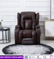 ROYAL SERIES - ELECTRIC RECLINER SOFA WITH HEATING PAD AND VIBRATION FUNCTION. 