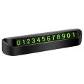 Car Phone Number Card Temporary Parking Card Plate Telephone Number 13x2.5cm. 