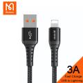 Mcdodo USB to Lightning Cable for iPhone 13 12 11 Pro Max XS XR 8 7 iPad 3A Charge Data Transmission Cord iOS Phone Charger Wire. 