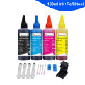 【2024】 Printer Ink for HP 304 XL Ink Cartridge For HP 301XL 301 300 302 303 XL 901 350 351 650 For HP 62 65 61 680 63 Refill Ink Kit. 